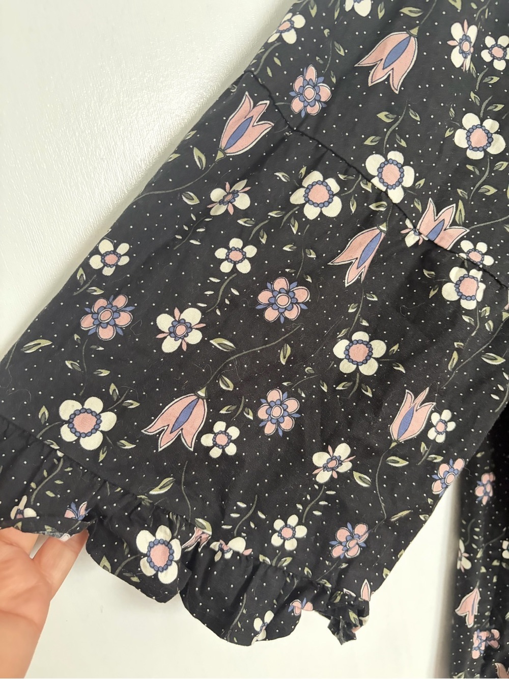 Eloquii black Floral Square-Neck Midi Dress - Picture 12 of 15
